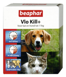 Beaphar Vlo Kill kat en hond tot 11 kg.