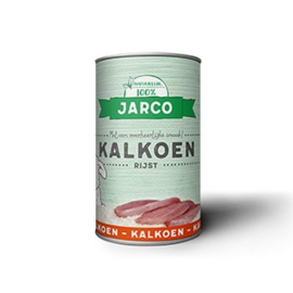 Jarco Blikvoer Kalkoen & Rijst 6x400 gram