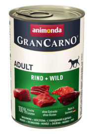 6 x Grancarno Adult Rund & Wild 400 gram