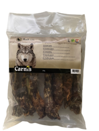 Carnis hondensnacks eendennekken 250 gram.