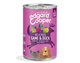 Edgard & Cooper blikjes Wild en Eend 400 gr. (6 stuks)