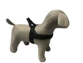 Hurtta Padded Harnas Zwart (middelgrote hond)