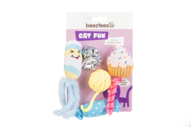 Beeztees Kattenspeelgoed Traktatie Toys set | Kattenspeelgoed