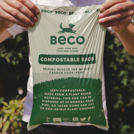 BecoBags Compostable Poepzakjes 4 x 12 stuks