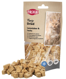 Trixie Freeze Dried Lamslever met Zalm 25 gram