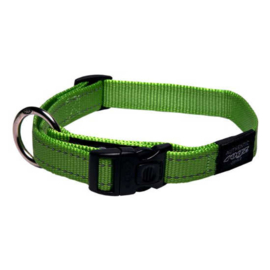 Rogz 4 Dogz Nylon Halsband Lime