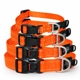 Rogz 4 Dogz Nylon Halsband Oranje