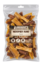Nekspier Rundvlees 750 gram | Langhouts Hondensnacks