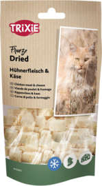 Trixie Freeze Dried Kip met Kaas 25 gram