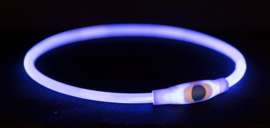 USB LedTube Halsband blauw