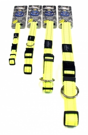 Rogz 4 Dogz Nylon Halsband Geel