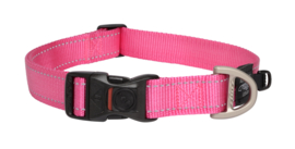 Rogz 4 Dogz Nylon Halsband Roze