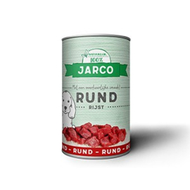 Jarco Blikvoer Rund & Rijst 6x400 gram
