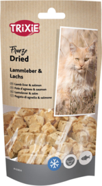 Trixie Freeze Dried Lamslever met Zalm 25 gram