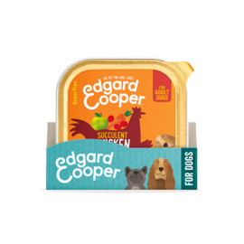 Edgard & Cooper kuipjes Kip & Kalkoen 150 gram. (6 stuks)
