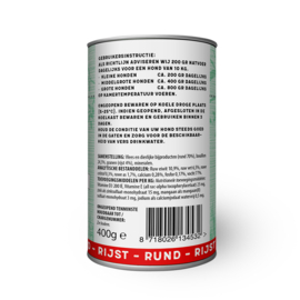 Jarco Blikvoer Rund Menu 6x400 gram