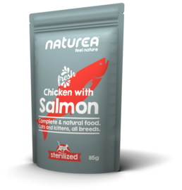 Naturea wetfood kat Chicken & Salmon