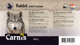 Carnis mini trainers konijn 300 gram.