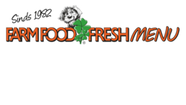 Farm Food Fresh Menu