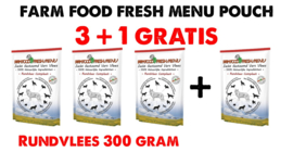 Farm Food Fresh Menu Rundvlees 300 gram 3+1 GRATIS