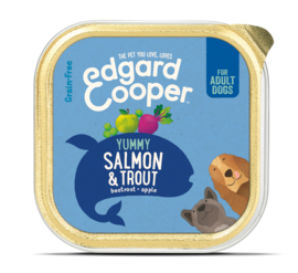 Edgard & Cooper Kuipje Zalm  150 gram. (6 stuks)