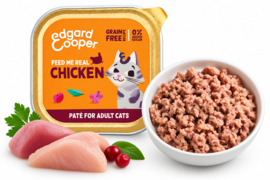 6 x Edgard & Cooper Adult Kip Pate 85 gram | Natvoer Kuipje