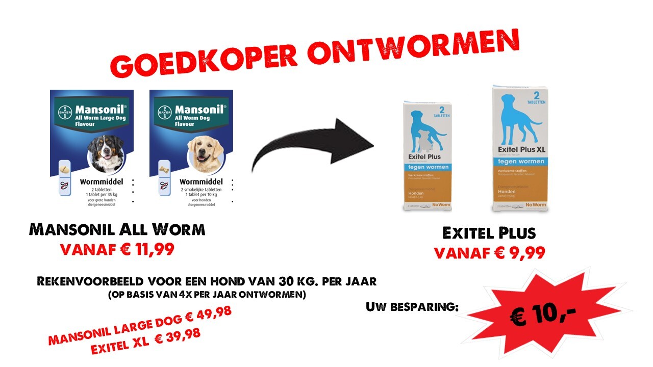 ontwormen