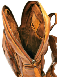 Hillburry crossbody slingbag gewassen leer