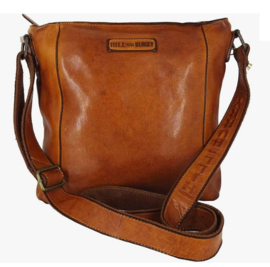 Hill-burry shopper gewassen leer 62-6319