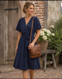 Jurk Sofia Donkerblauw