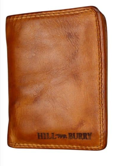 Hillburry portemonnee cognac