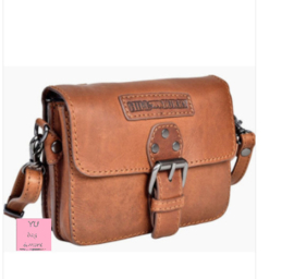 Schoudertasje /Riemtasje  Hillburry cognac