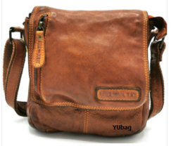 Hillburry schoudertas Sparrow cognac