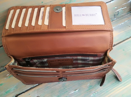 Hillburry Clutch /portemonnee  cognac