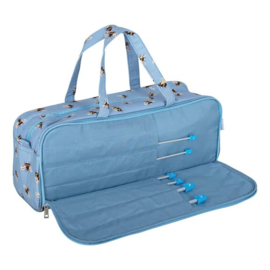 Breitas - blauw met bijtjes