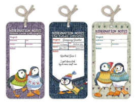 Emma Ball Project-labels - Puffins
