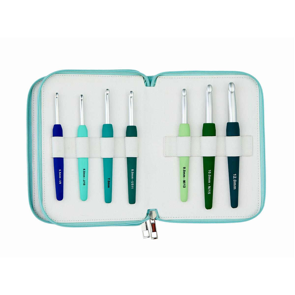 Knit Pro Waves Grande haaknaaldenset
