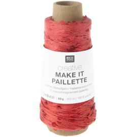 Rico Make it Paillette - 04 Rood