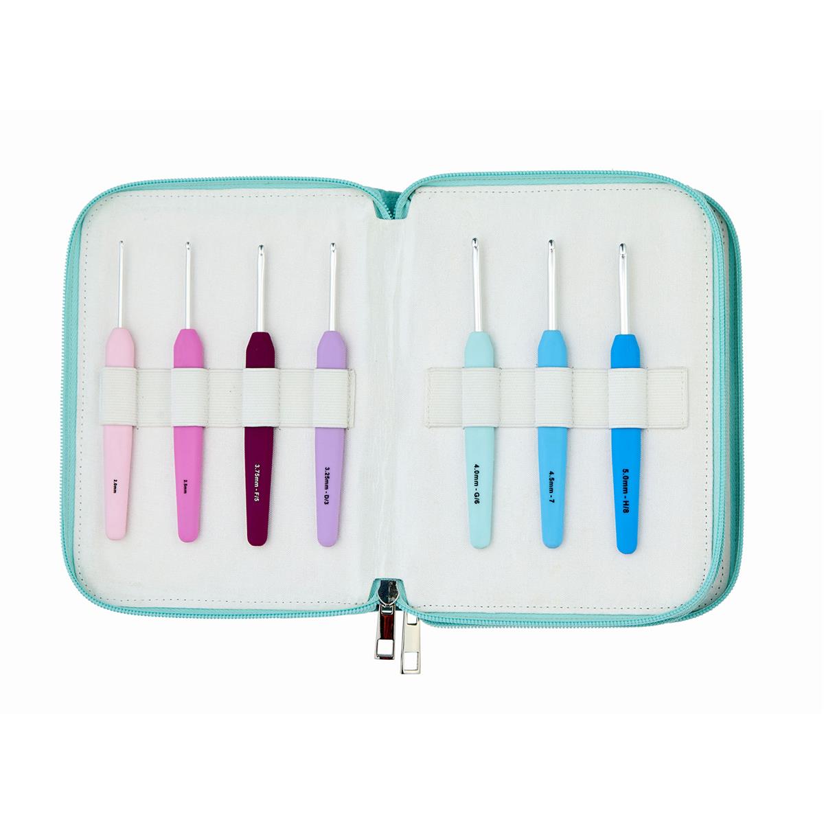 Knit Pro Waves Grande haaknaaldenset