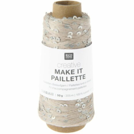 Rico Make it Paillette - 01 Zilver