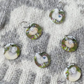 Stekenmarkeerder - Felted Sheep (Brei)