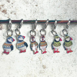 Stekenmarkeerder - Woolly Puffins.2 (Haak)