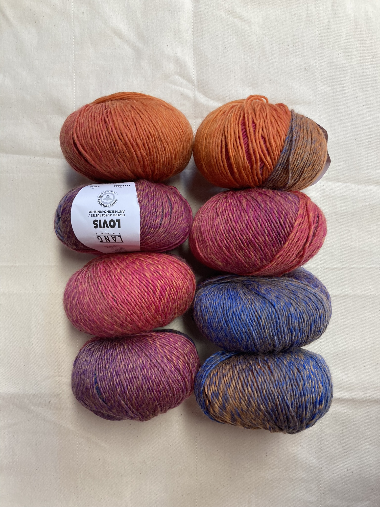 8 x Lovis, kleur 2
