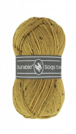 Durable Soqs Tweed - 50 g - 2145 Golden Olive