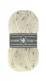 Durable Soqs Tweed - 50 g - 326 Ivory