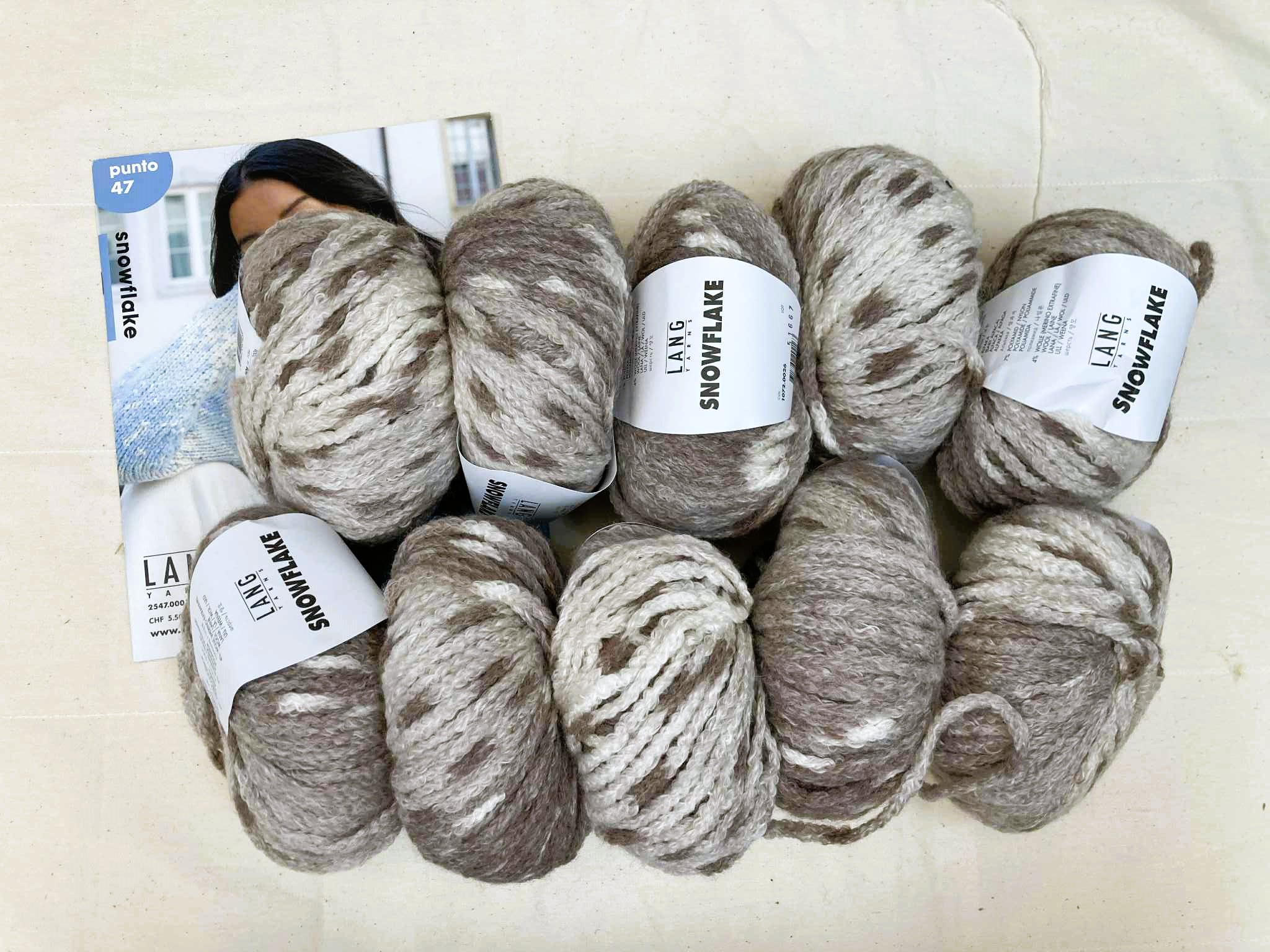 10 x LangYarns Snowflake
