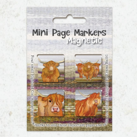 Emma Ball bladwijzers - Highland Coo