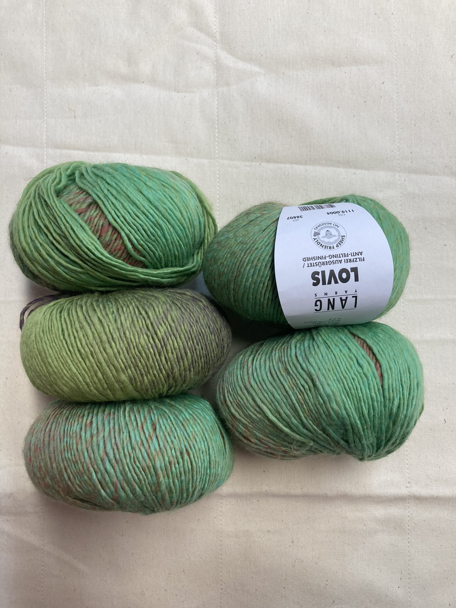 5 x Lovis, kleur 4