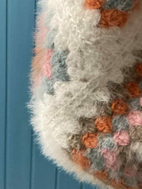 Granny Square Tas Furry furry