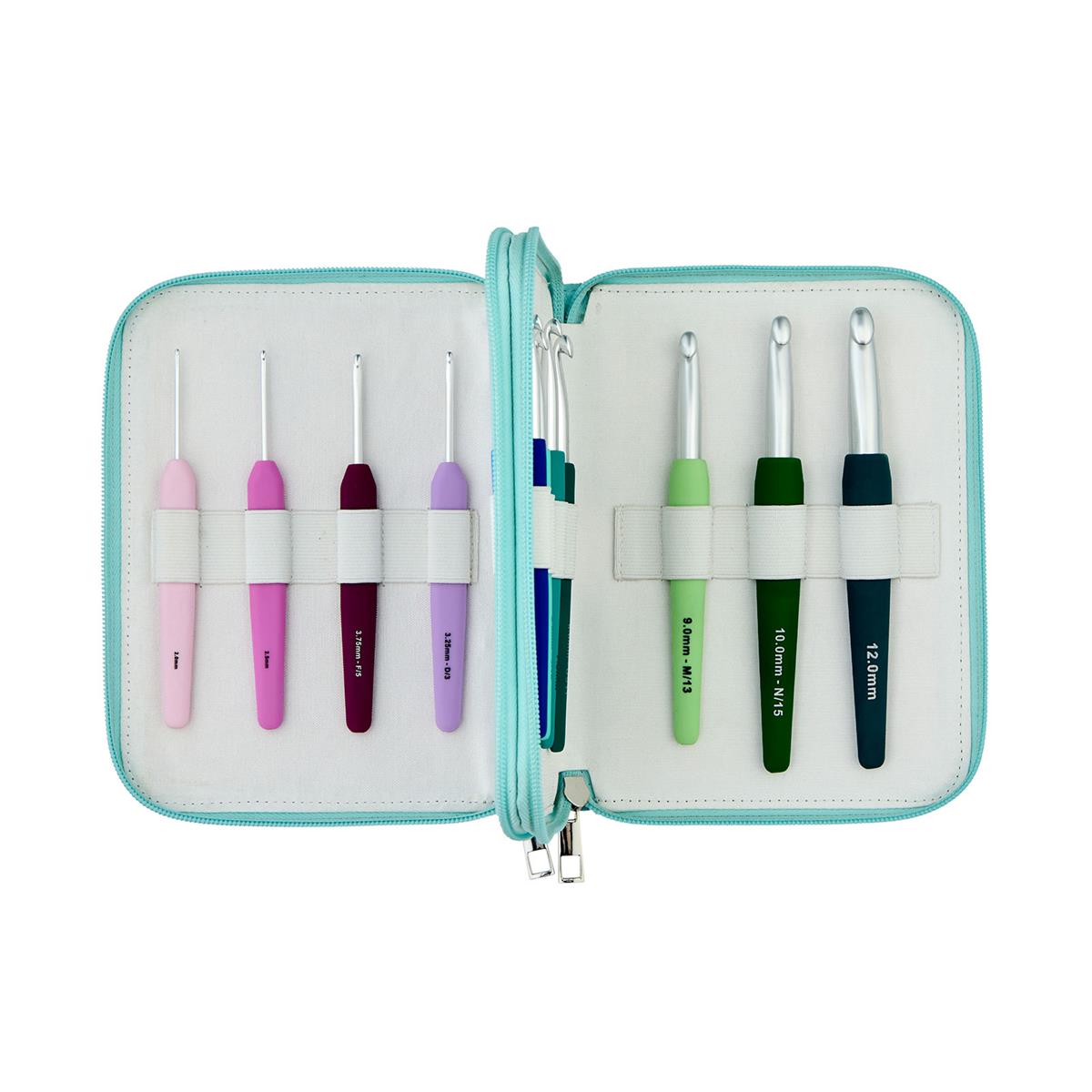 Knit Pro Waves Grande haaknaaldenset